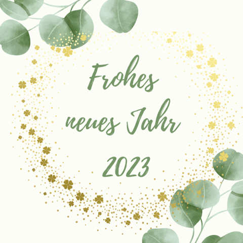 Grafik Frohes neues Jahr 2023