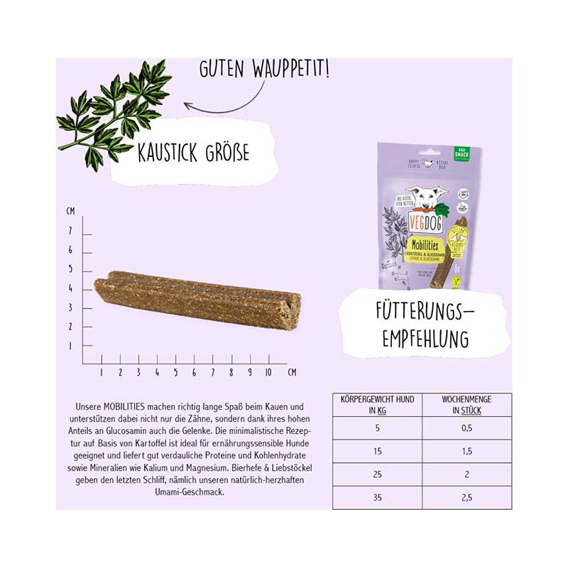 VEGDOG MOBILITIES - Veganer Hundesnack