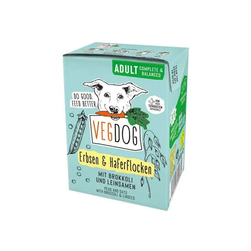 VEGDOG ADULT TETRA PAK – Alleinnahrung für erwachsende Hunde