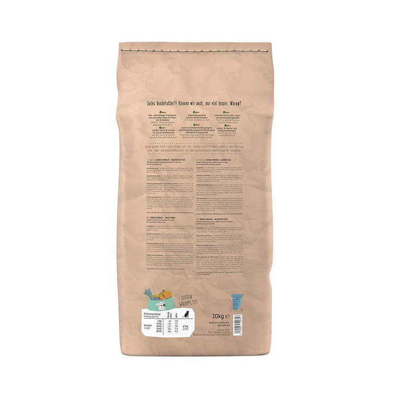 VEGDOG GREEN CRUNCH - Alleinnahrung für Hunde