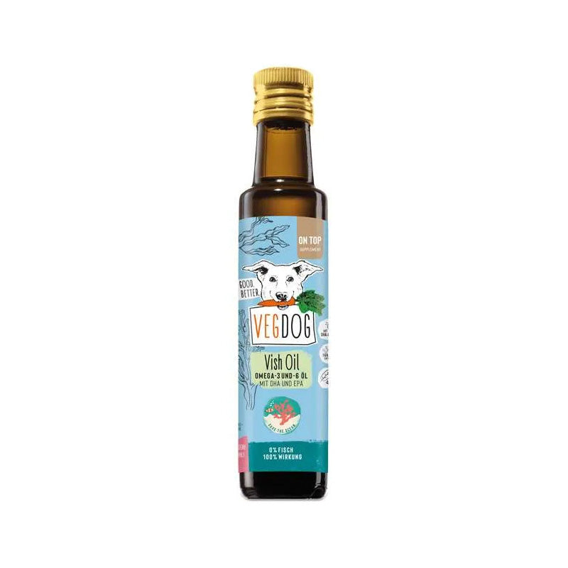 VEGDOG Vish Oil - Ergänzungsnahrungsmittel für Hunde