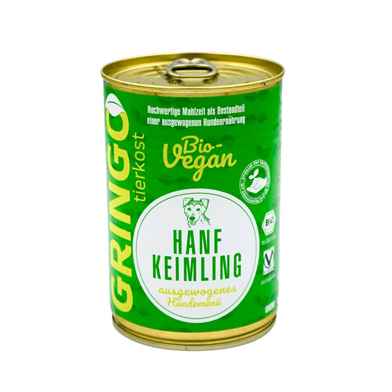 Gringo Hanf-Keimling mit Zucchini & Sanddorn Bio & Vegan