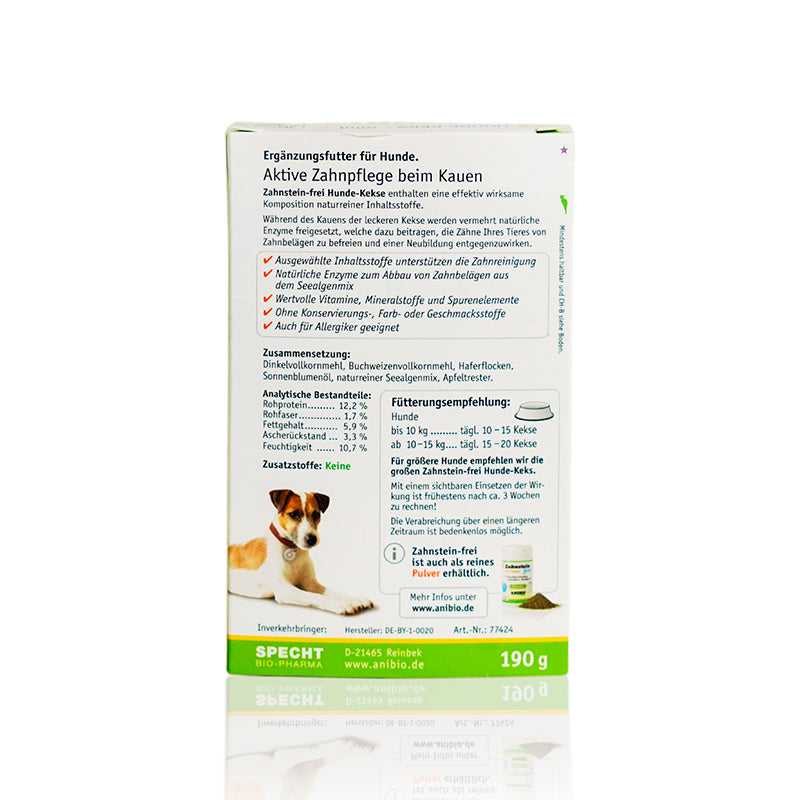 ANIBIO Hunde Keks Zahnstein-frei Mini