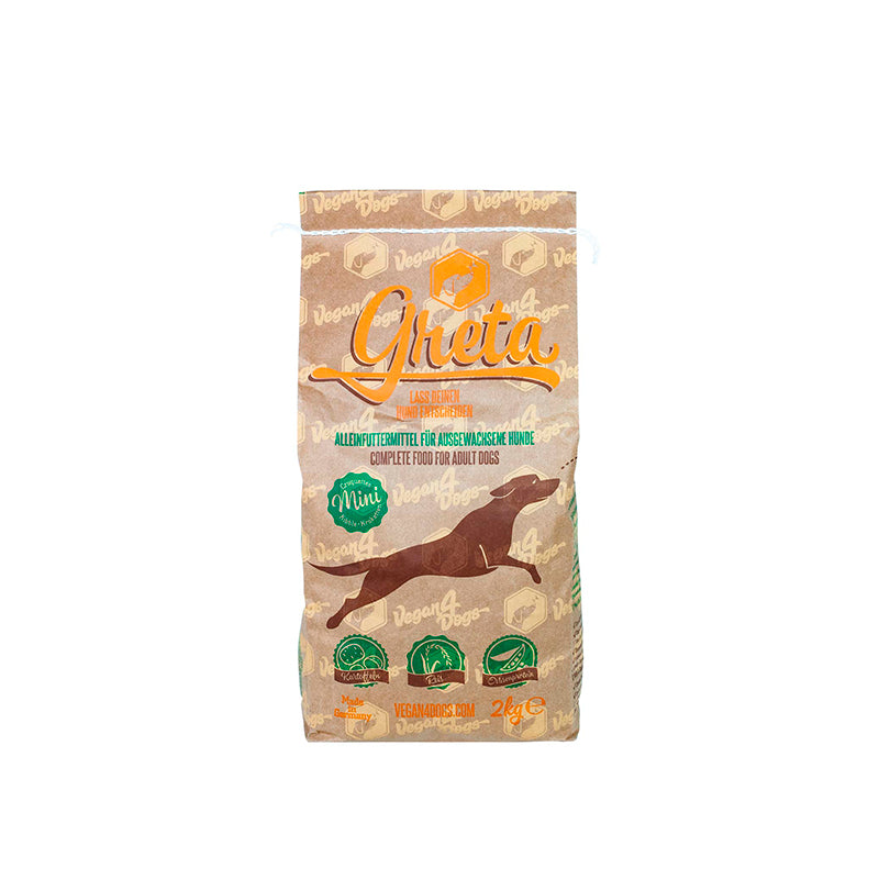 Vegan4Dogs Greta (Mini) - Alleinnahrungsmittel für Hunde