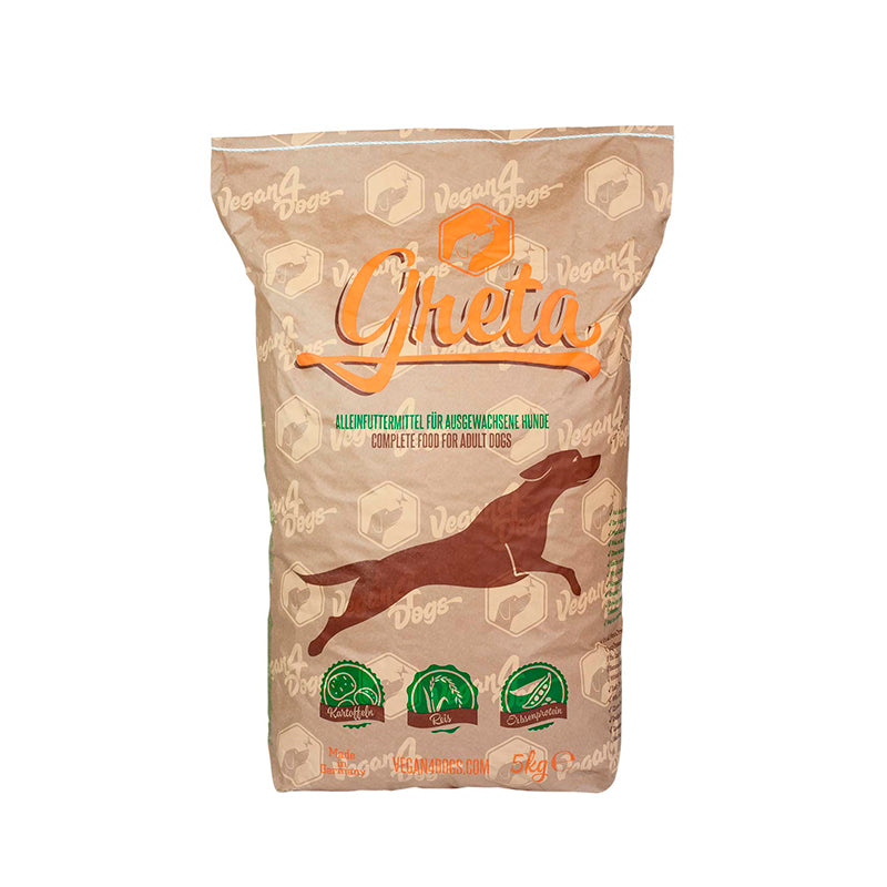 Vegan4Dogs Greta (Regular) - Alleinnahrungsmittel für Hunde