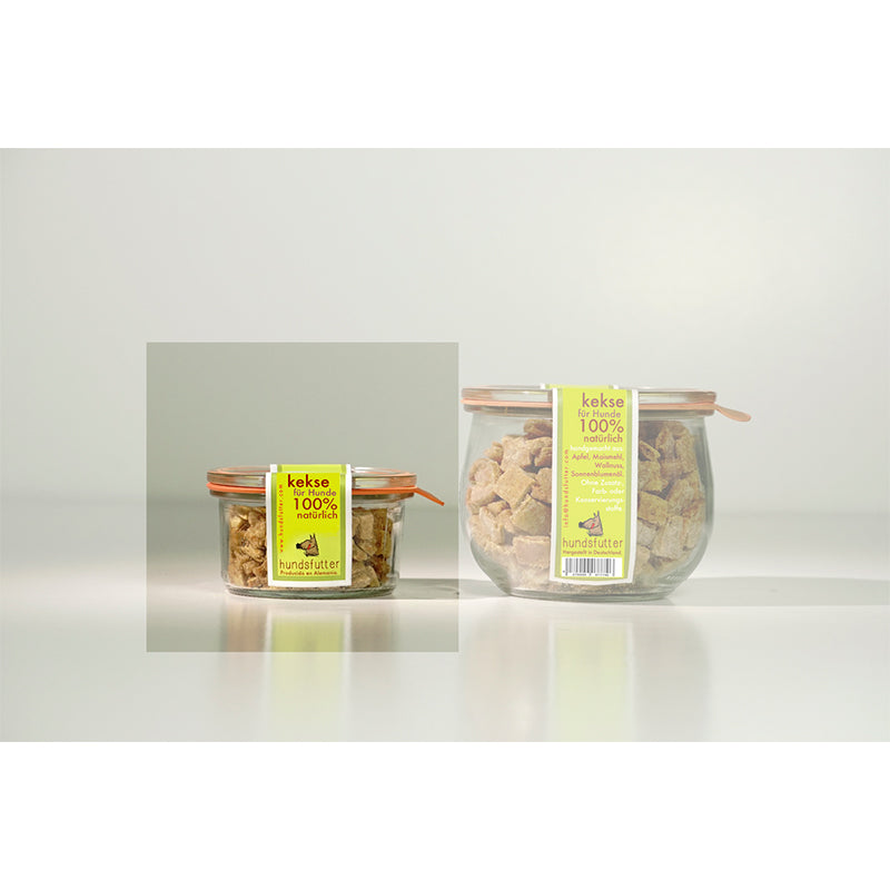 hundsfutter - Weiche, vegane, glutenfreie Hundesnacks mit Apfel/Nuss