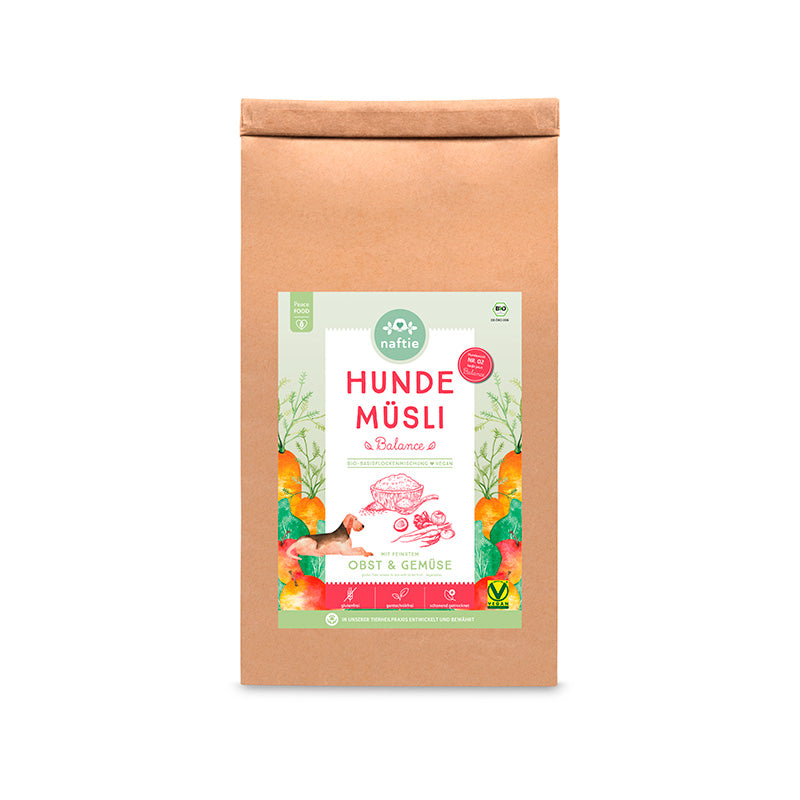 naftie HUNDEMÜSLI BALANCE MIT GEMÜSE & OBST (Bio)