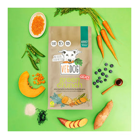 VEGDOG GREEN CRUNCH - Alleinnahrung für Hunde (NEUE VERPACKUNG)