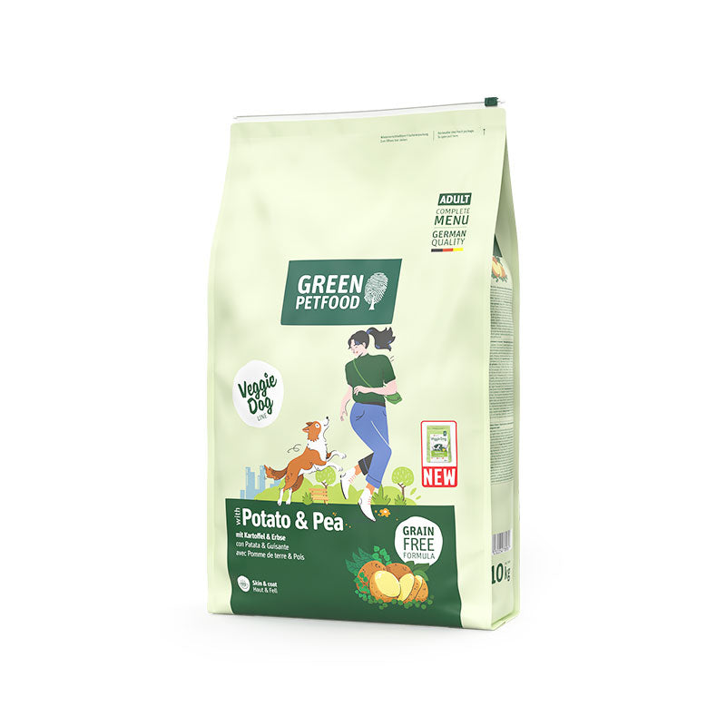 Green Petfood VeggieDog with Potato & Pea - 99,99% Vegan