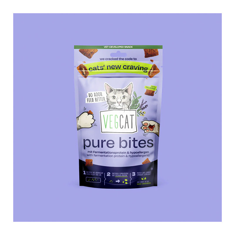 VEGCAT PURE BITES - Veganer Katzensnack