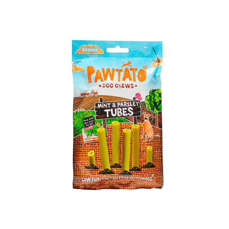 Benevo Pawato Tubes Mint&Parsley (Süsskartoffel Röhrchen mit Minze & Petersilie)